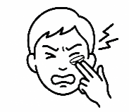 コンタクトレンズトラブル